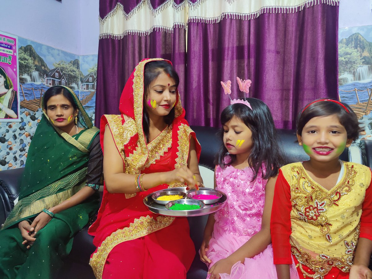 kushwaha_sima's tweet photo. Happy Holi.   2021 https://t.co/x8h36Rrycj