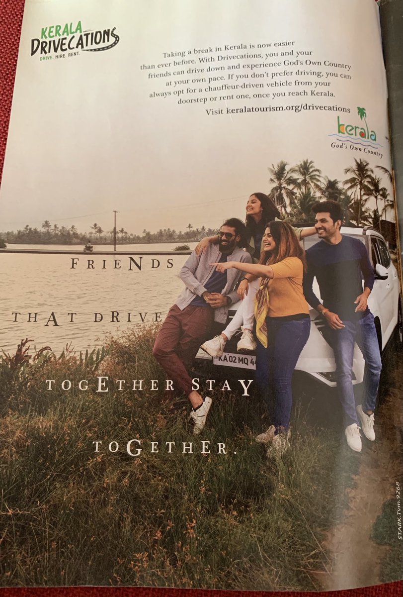 ambimgp's tweet photo. Why am I not surprised at this ⁦@KeralaTourism⁩ campaign? Tapping into a consumer trend so well. Spotted in a Tamil magazine too. ⁦@sridhar_samu⁩ ⁦@kvpops⁩ ⁦@MartianSpeak⁩ ⁦@ndcnn⁩ ⁦@alertprasad⁩ ⁦@govindethiraj⁩ ⁦@JayendrasPOV⁩ https://t.co/LAC30y7P92