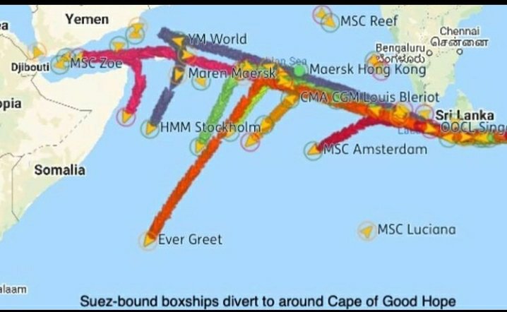 I just hope the Combined Task Forces are ready for any, very real piracy threats from ECA and the Gulf of Guinea. Especially the vessels tracking so close to Somalia...no mother ship required.
