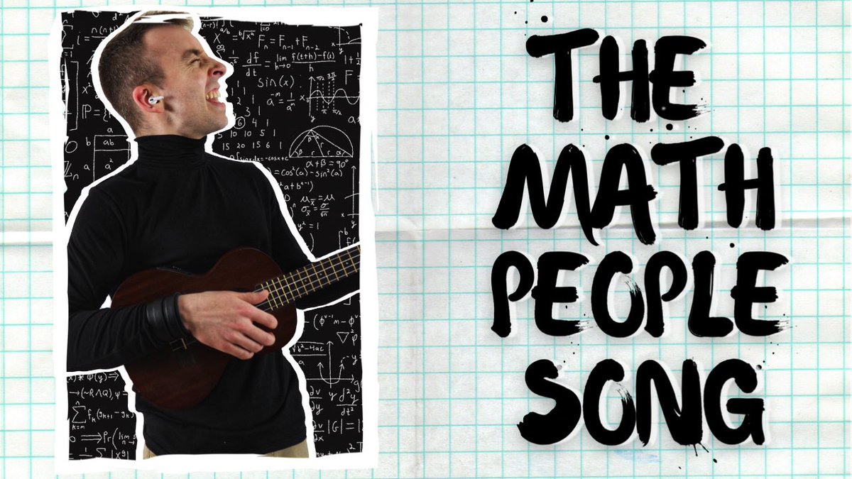 WrathofMathEDU's tweet image. Fresh out of my math song bakery, it’s The Math People Song! #Math #MathSong    youtu.be/b9lzxj-bHeE