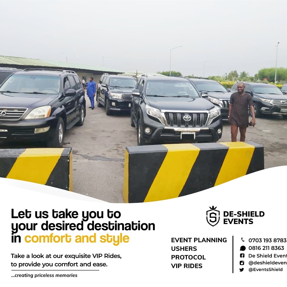 EventsShield's tweet photo. For comfort and Class... Trust on De Shield VIP Rides https://t.co/fANfLsginv