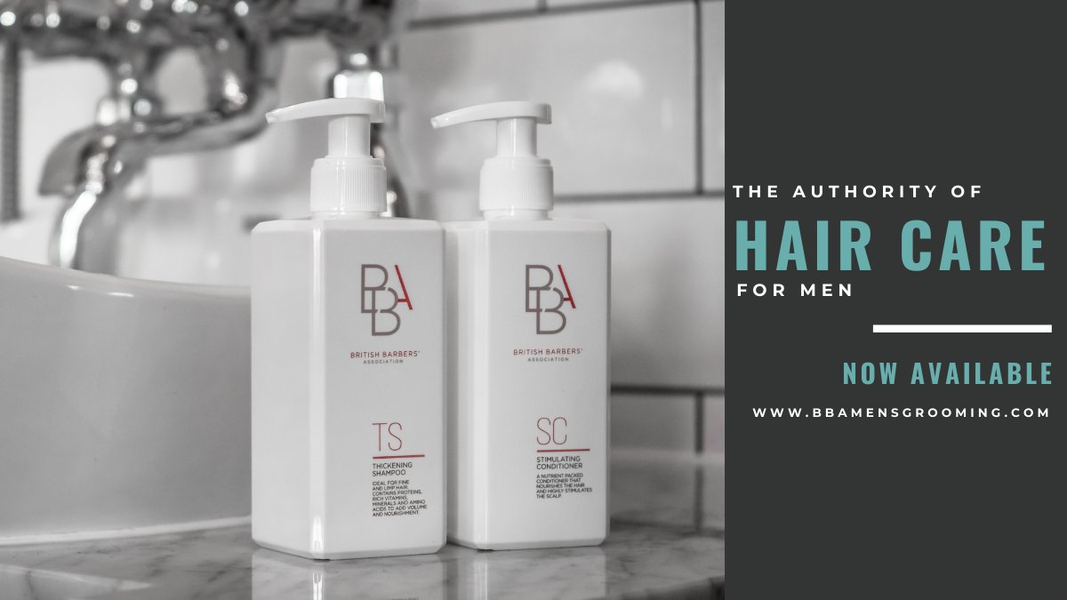 BritishBarbers's tweet image. British Barbers&apos; Association (BBA) Thickening Shampoo &amp;amp; Stimulating Conditioner have been formulated to provide not only ultimate functionality but also to bring a sense of experience back to men’s daily shower. bbamensgrooming.com

#sulphatefreeshampoo #thinninghairsolution