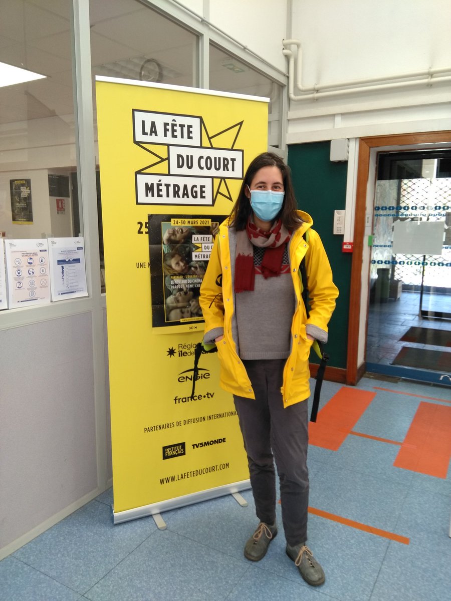higelelisabeth's tweet photo. La Fête du Court Métrage en cours Lycée Jeanne-Hachette avec Sophie Racine #FDCM2021 #Canope60 https://t.co/jUQatiQuQX