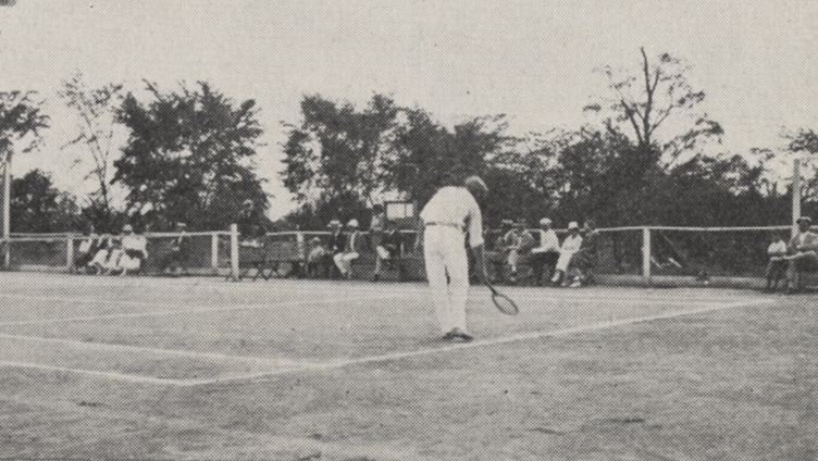 Otw2G's tweet photo. On this day in 1874, the first tennis game was held on the grounds of the cricket and baseball club in Staten Island. https://t.co/ev9QSnkSxN