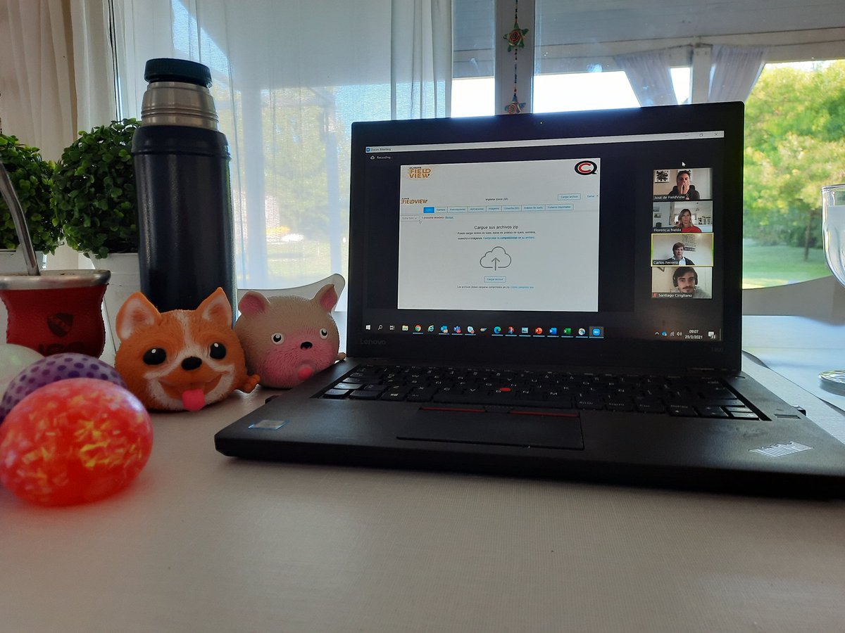 Tempranito arrancamos con la segunda edición Taller <a href="/FieldViewArg/">FieldView Argentina</a> . Preparandonos para la cosecha. <a href="/cyagro1/">CYAGRO</a> <a href="/CQuemu/">Cereales Quemú de Grupo Quemú</a> <a href="/CiriSanti/">Santiago Cirigliano</a> <a href="/JoseB_Cba/">José Bertorello</a> Carlos Ferrero y Nico Rissone. 💻👩‍🌾👨‍🌾🚜 <a href="/Bayer4Crops/">Bayer | Crop Science</a>