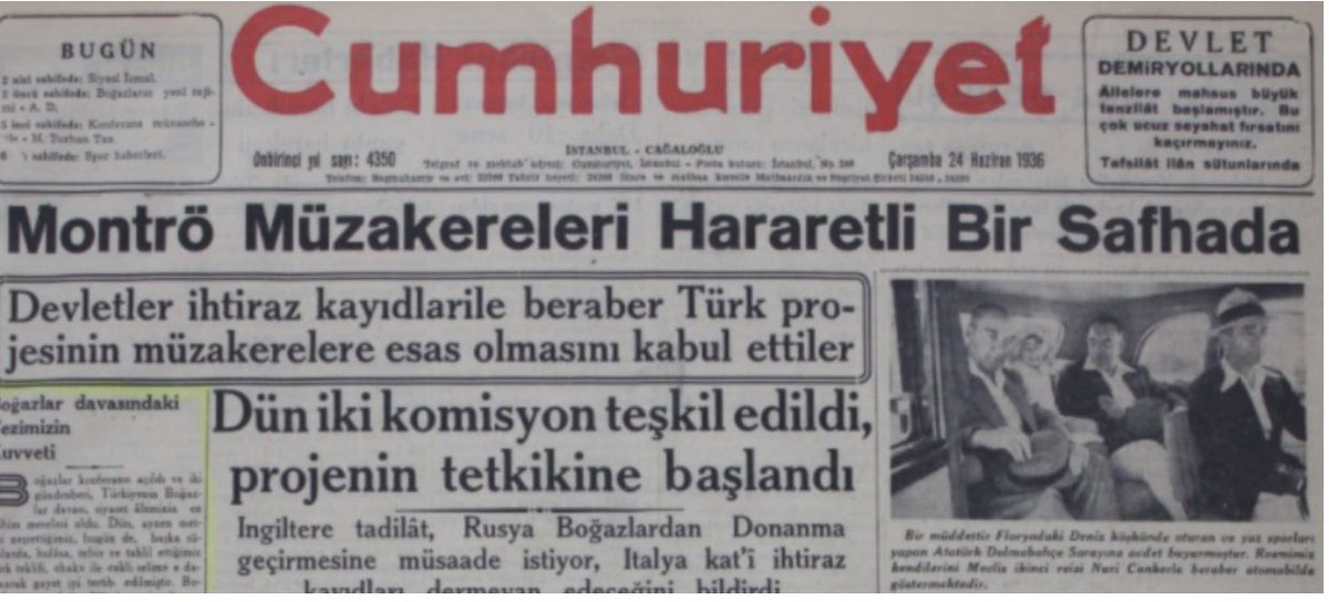 BayInterneTTin's tweet photo. #TurkiyeYukseliste diyoruz;

No: 2- Montrö ve Kanal Istanbul
 
Şöyle bir bakalım mı?..
- MONTRÖ NE DİYOR boğazlar icin?
- Ve KANAL ISTANBUL NE DEMEK?
 
Montrö (1936), ruhu itibarı ile;
boğaz gecişlerini tanımlarken,
aslında özünde Karadeniz-Ege geçişlerini düzenlemeyi hedefler.
+ https://t.co/mXNe4bB6FC