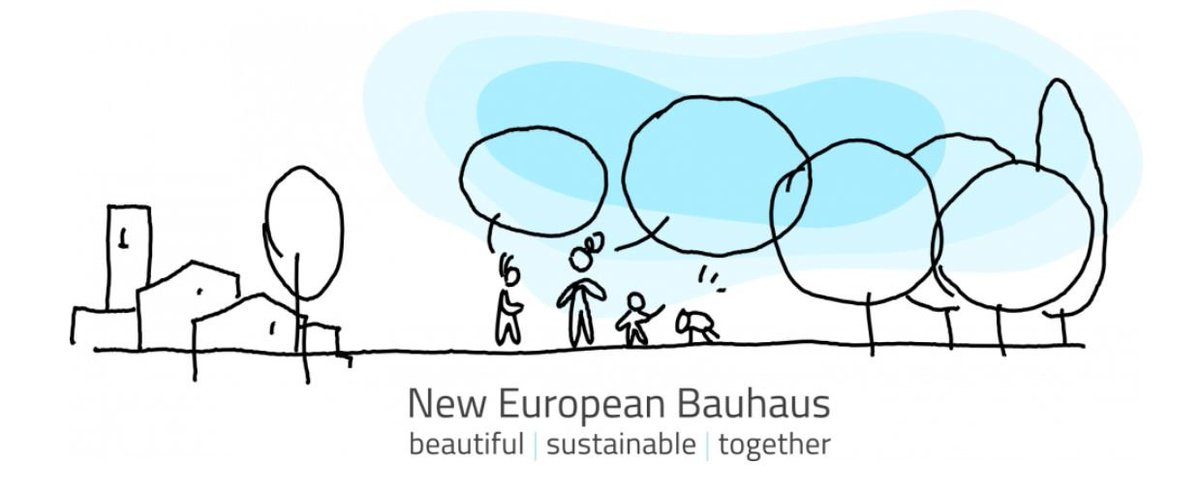 🗓️ Tomorrow President <a href="/vonderleyen/">Ursula von der Leyen</a> is chairing our 1⃣st High-level roundtable on #NewEuropeanBauhaus!

Through #innovation &amp; #creativity we will transform our spaces, places &amp; communities to fight against  🌎  challenges &amp; improve  🇪🇺  lives. 🌿🏘️ #EUGreenDeal 

⏰ 14:00 CET