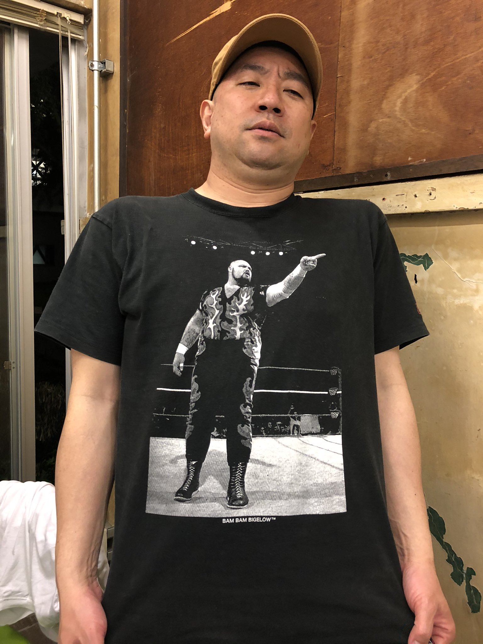 激レア!! クラッシャーバンバンビガロ Tシャツ 2XLサイズ 新日本プロレス バンバンビガロ Tシャツ