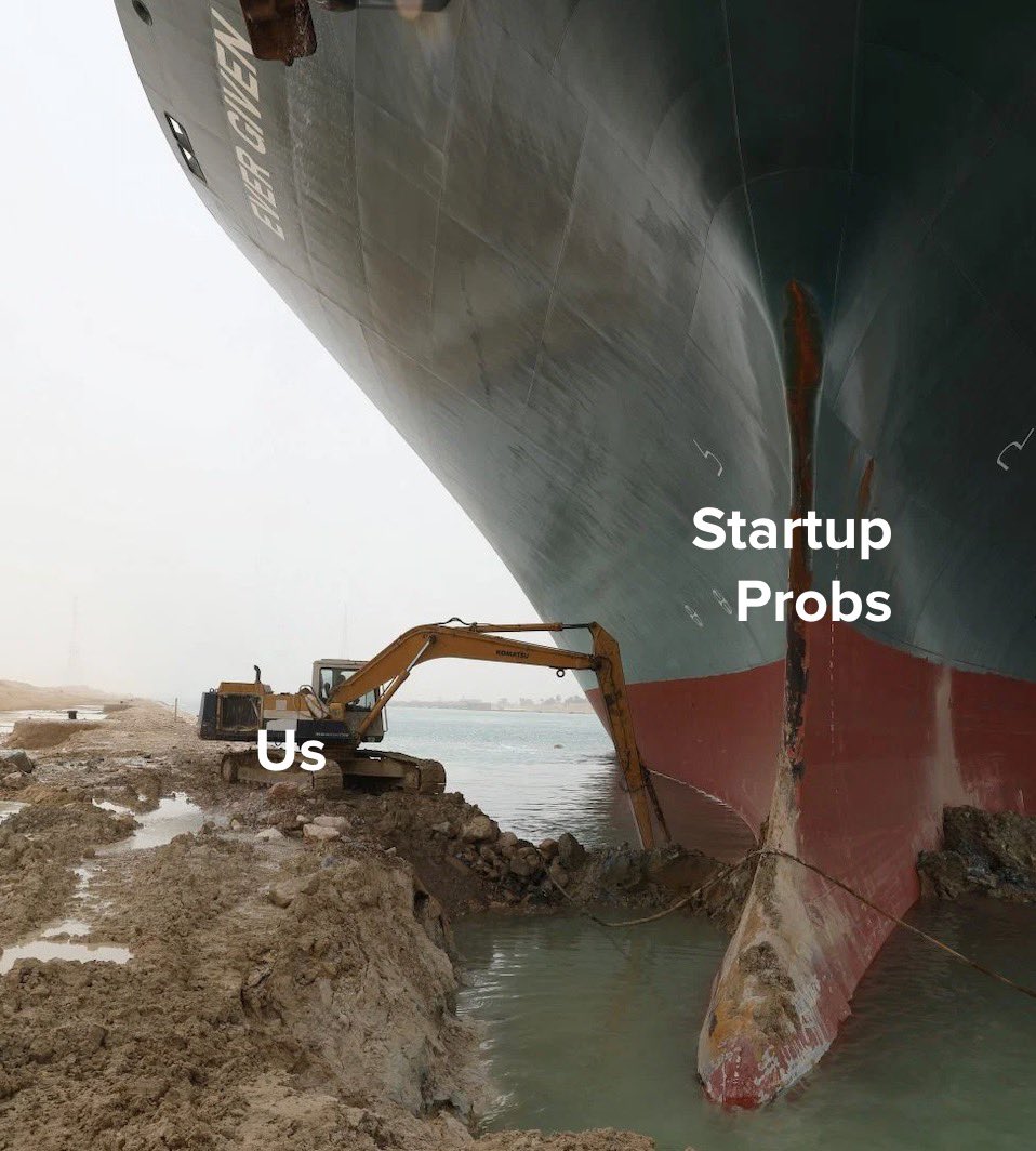 GraceAnnTyson's tweet photo. Tell me you’re a startup founder without telling me you’re a startup founder. I’ll go first. https://t.co/mAUnhZJ1zd