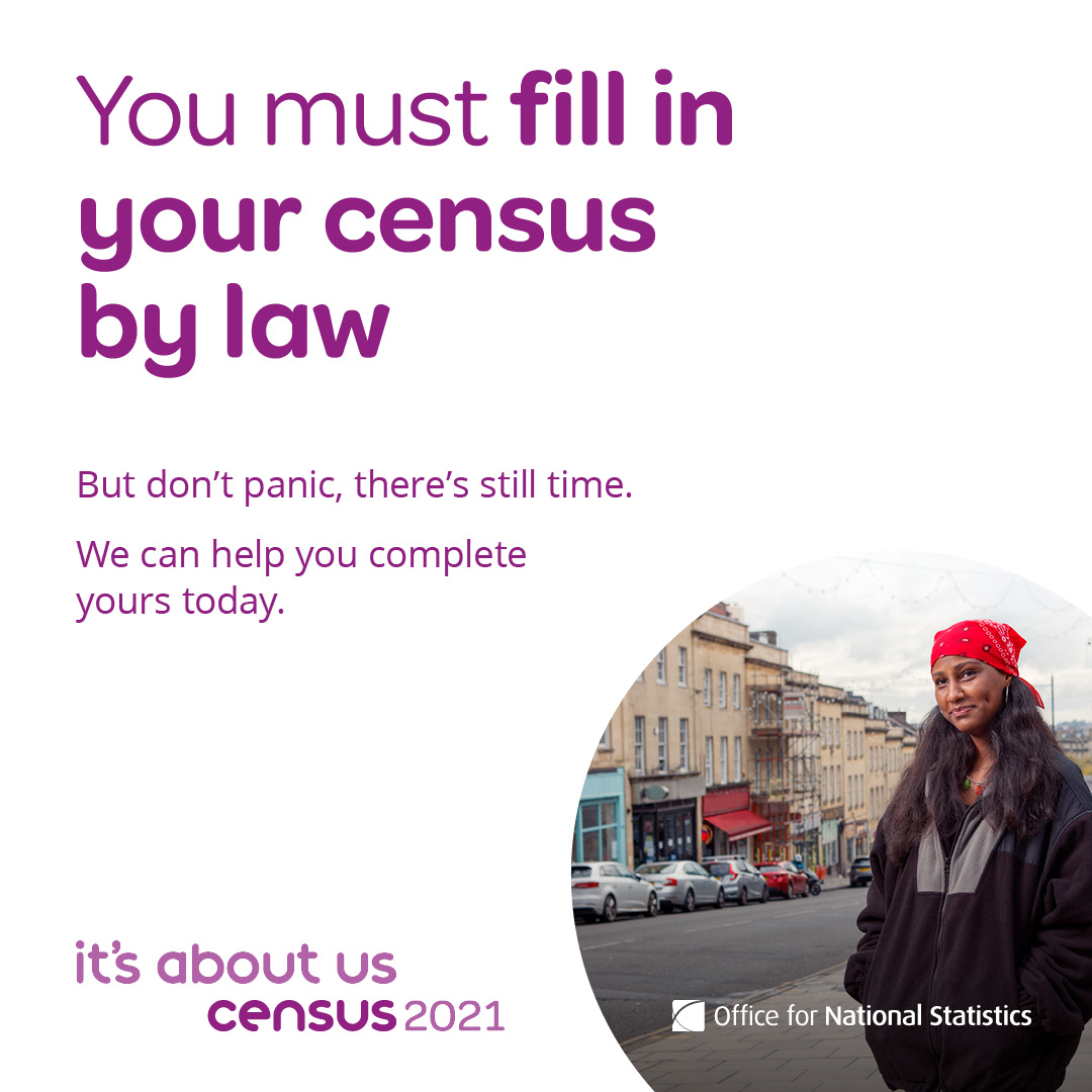 sandwellcouncil's tweet image. Last Sunday (21 March) was #censusday

If you haven’t completed your Census yet, please make sure you do.

Census officers will be knocking the doors of people who haven’t filled in or returned their forms.

Census officers will carry an ID card with their photo and name (1/3)