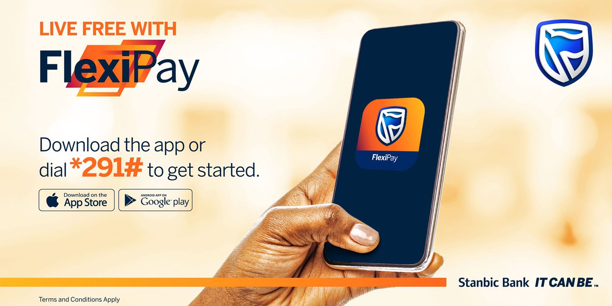 stanbicug's tweet photo. Freedom is here. Get the #FlexiPay App &amp; enjoy a revamped wallet experience. Send money for free from wallet to wallet, earn points on each transaction, boost your business with realtime reconciliation etc

Android: https://t.co/9YxhtEGUDj

iOS: https://t.co/eerAKjrd4P

#LiveFree https://t.co/TruzyAM3kQ