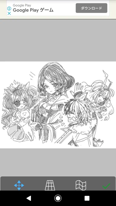 粘っても粘っても上手くいかない場合は、はじめから描き直した方がよいのだ!たぶん!🐹

マナリアメンバーの一部抜粋!パスカル先生～今回のイベントの登場人物を少し添えて～ 