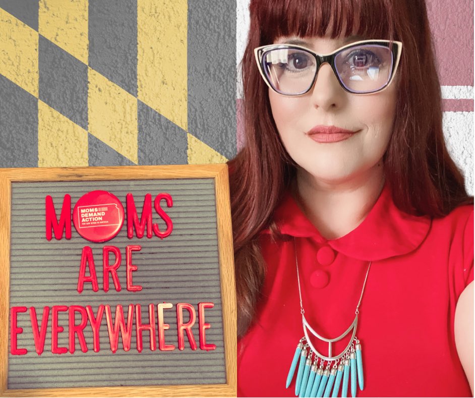 BuzzNicki's tweet photo. This Maryland @MomsDemand volunteer knows that police violence is gun violence. My #MondayMotivation is to urge the House Judiciary Committee to #ProtectMD and uphold the strongest possible police reform legislation.
#MDpolitics #MDGA21 https://t.co/o1P7SAnjBJ