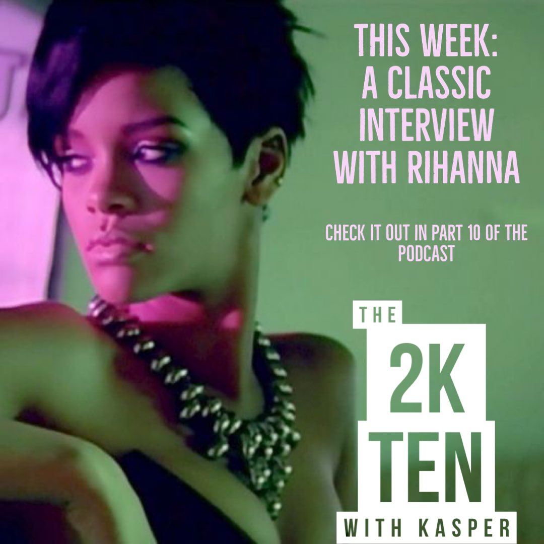 the2KTen's tweet photo. A classic chat between @rihanna and @KasperShow - check it out in Episode 5, now live and heard exclusively on @spotifypodcasts and @anchor 

https://t.co/6xuE6jsFdg https://t.co/nBs7UkZFLN
