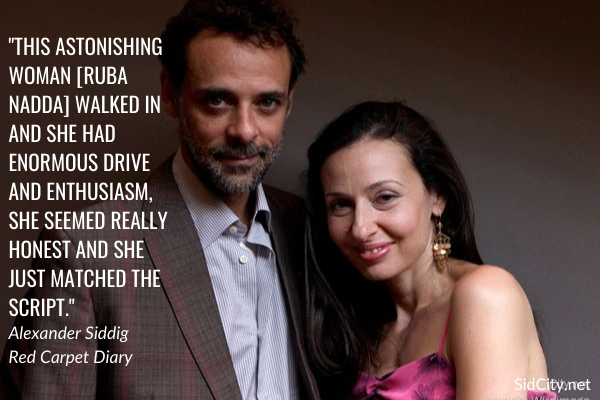 sidcityonline's tweet photo. "This astonishing woman [Ruba Nadda] walked in and she had enormous drive and enthusiasm, she seemed really honest and she just matched the script." ~ Alexander Siddig

#CairoTime @RedCarpetDiary https://t.co/13rHrMGbbI