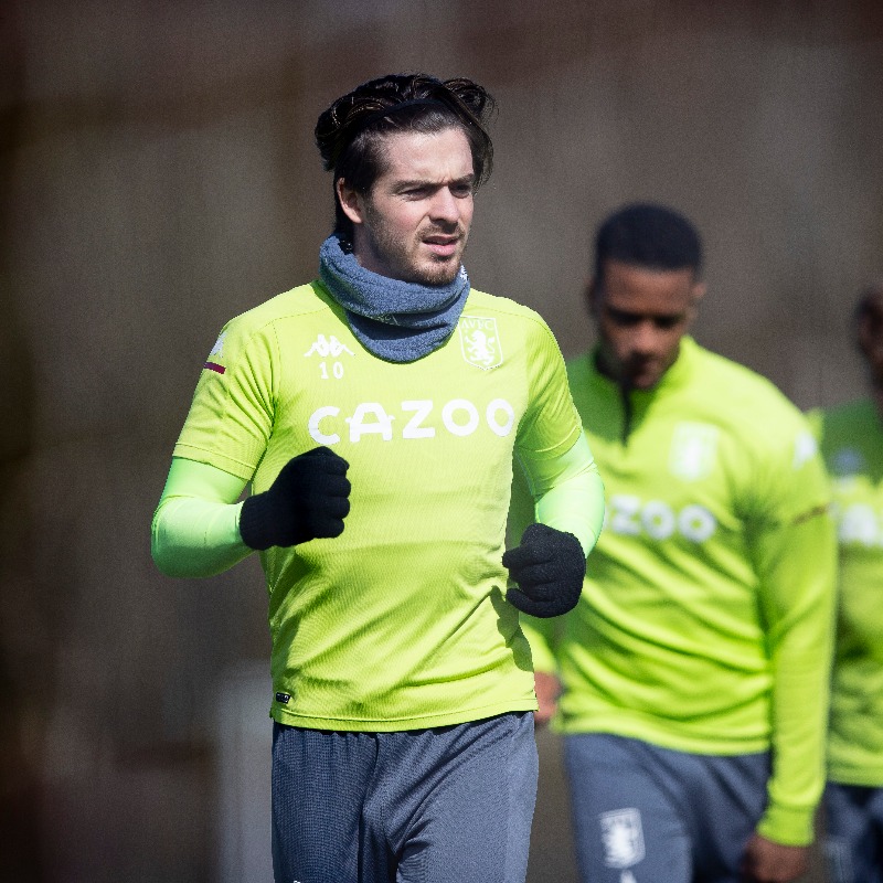 AstonVilla's tweet photo. Jack is back. 😄