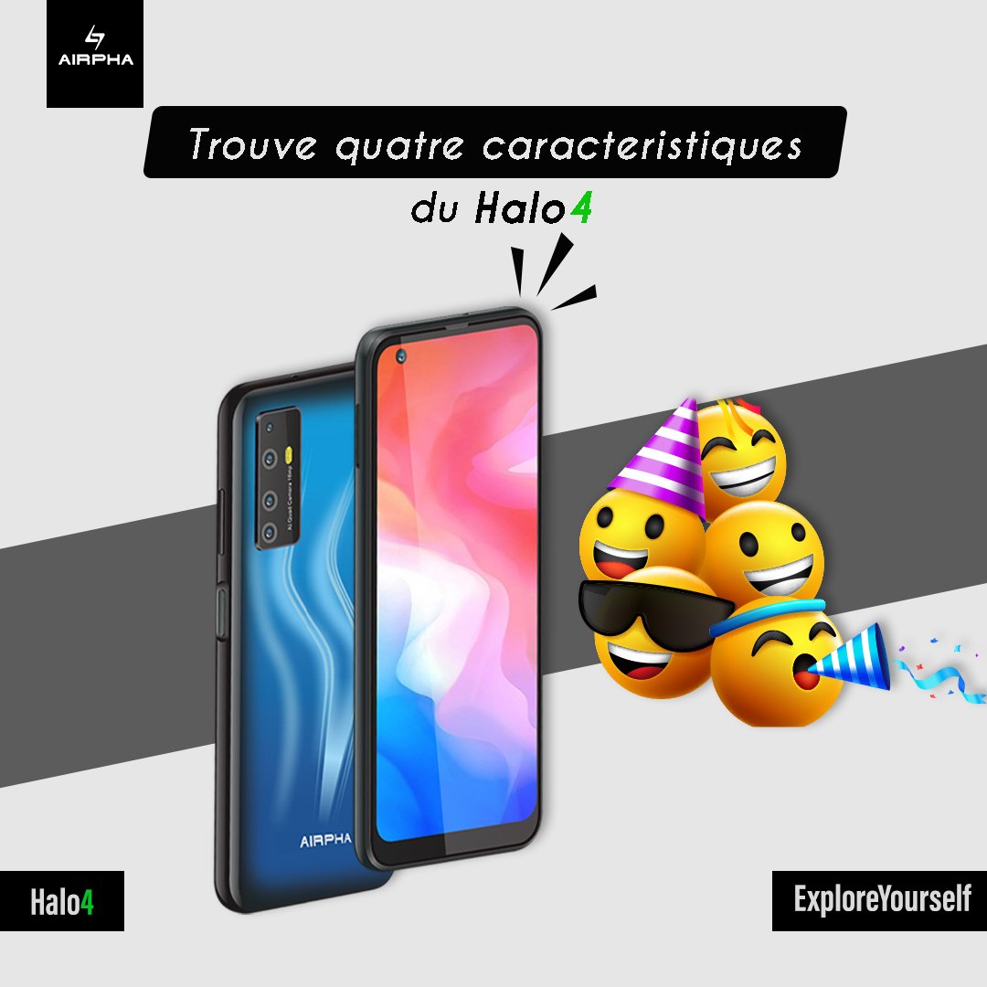 AirphaBenin's tweet photo. Trouves quatres caracteristiques du Halo4. Joues en mettant tes reponses en commentaire suivie du Hastag #MonHalo4 sur nos pages. Ceux qui auront le plus de j'aime sur leur commentaire et partage gagneront le ticket.
#Bondebutdesemaine
#Airpha
#ExploreYourself
#Halo4
#AirphaBenin https://t.co/KJCZYMgguD