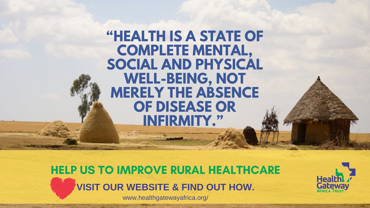 “Health is a state of complete mental, social and physical well-being, not merely the absence of disease or infirmity.”  World Health Organization, 1948