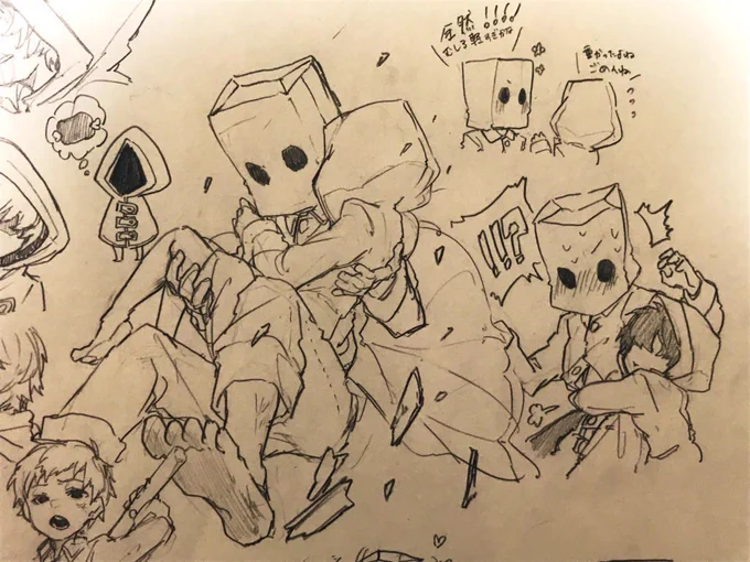 #今月描いた絵を晒そう
今月はかなり描けたと思うんだけど
圧倒的LN率 