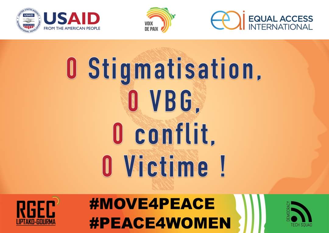 RockDaouda's tweet photo. Objectivement la vie sera plus saine avec cette paix. #MOVE4PEACE, #PEACE4WOMEN @EqualAccessMali @DemocracySquad https://t.co/4VC6oS6Z13