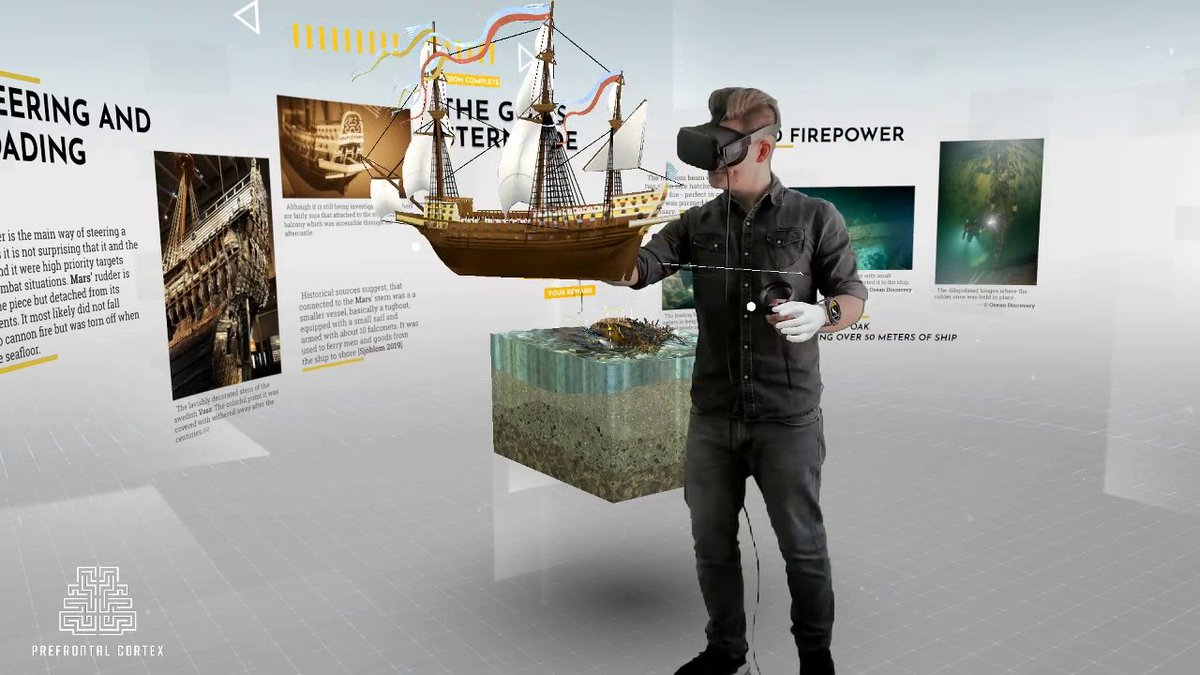 prefrontlcortex's tweet photo. Dritter Platz für "Warship Mars" in der Kategorie Sonderpreis: innovativste Projekte aus dem Bereich "Applied Interactive Technologies"!
Wir freuen uns unglaublich und bedanken uns herzlichst!
#winner #moderndenken #hugojunkerspreis #danke #vr https://t.co/IrnCy605mf
