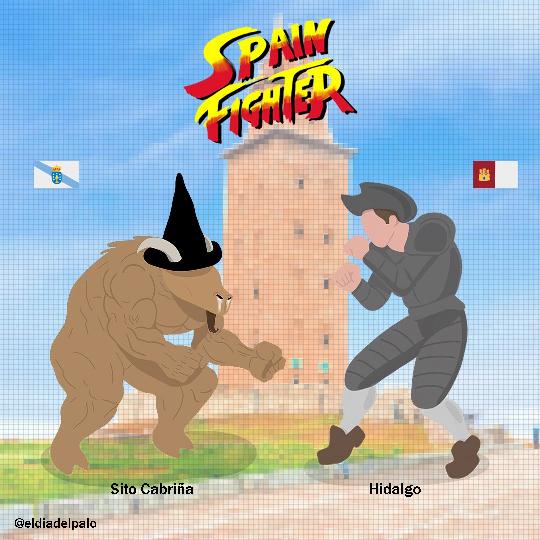 eldiadelpalo's tweet photo. COMIENZAN LAS SEMIS!!!
Esto ya no va de personajes graciosos y de tópicos de comunidades. ESTO ES LA PUTA GUERRA.
RT: Votar Galicia 
♥️: Votar Castilla La Mancha https://t.co/xL0XyVUUfy