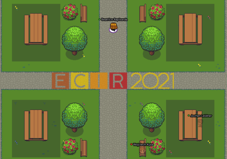 2021Ecir's tweet image. @2021Ecir visit the #ShortPapers &amp;amp; #DemoPapers #Session3C availables on gather.town until 4:45 PM
have a look at the list whova.com/portal/webapp/…
#ECIR2021