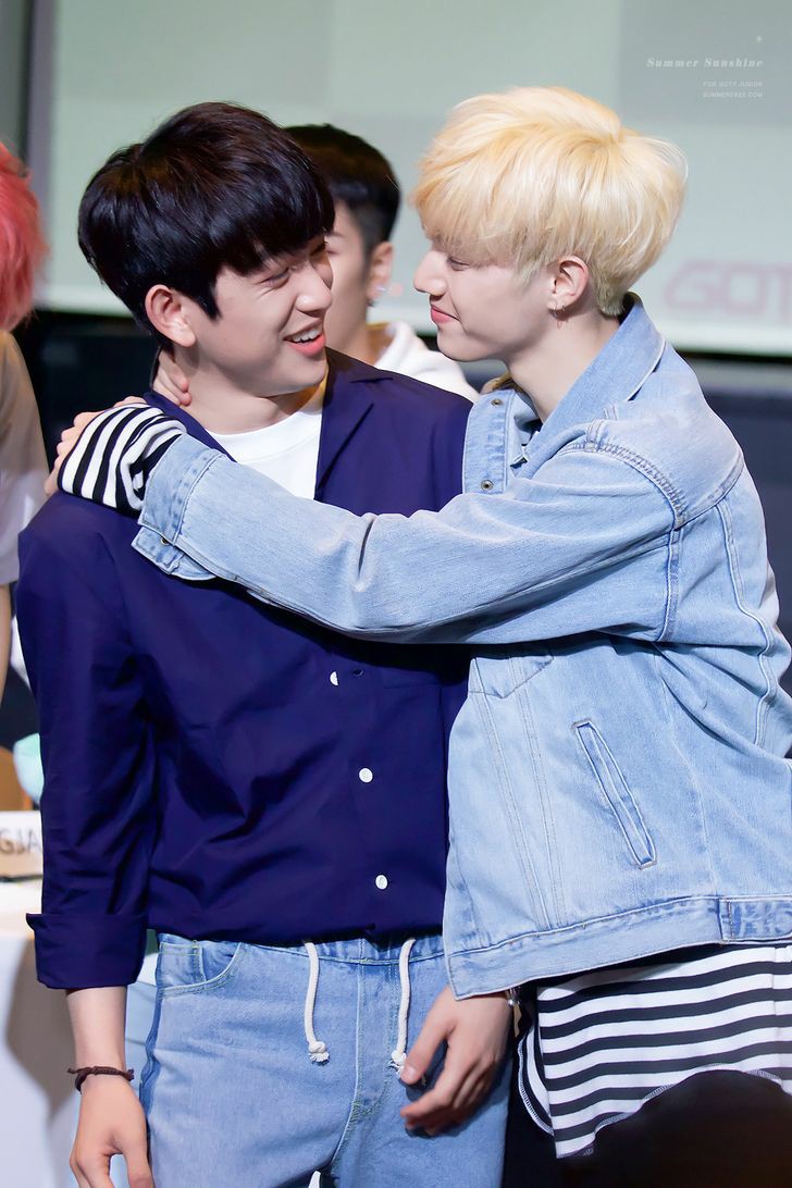 Markjin is so underrated; Here's a beautiful Markjin Thread ---  #GOT7  @GOT7Official  #갓세븐  #MarkTuan  #Jinyoung  #Markjin