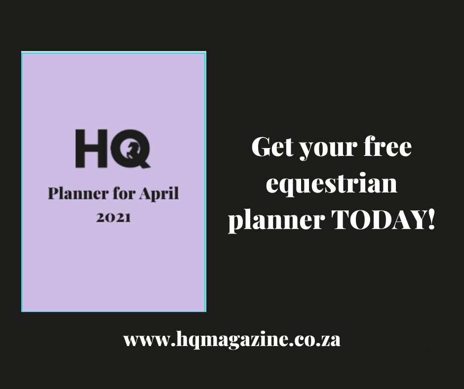 MagazineHq's tweet photo. FREE April planner 
Download your FREE April Equestrian Planner today from HQ Magazine, for all of your horse-related organisational needs. Enjoy! 
https://t.co/3iHG1rFc0k https://t.co/opQQkaKYTS
