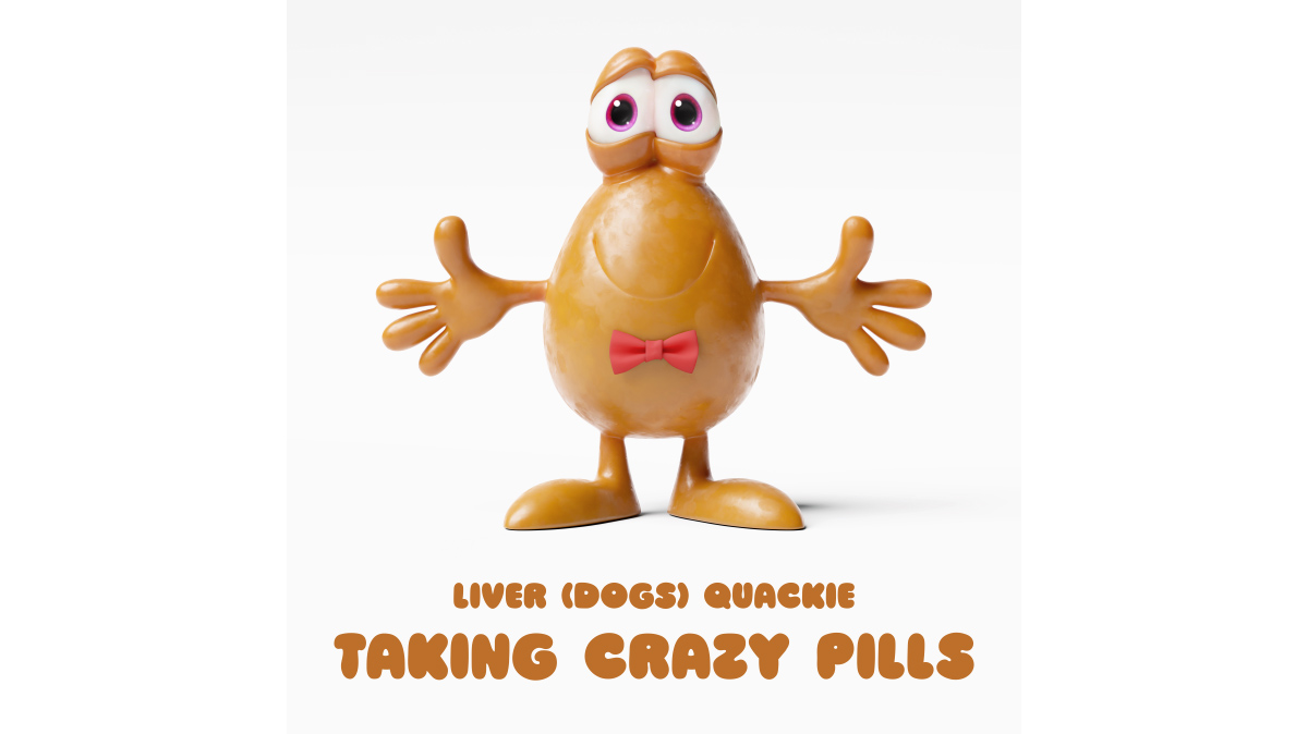 NftQuackies's tweet photo. No. 5, Liver (dogs) Quackie

Message: taking crazy pills, Color: B86D29, Eye color: purple. Printable 1x1m 300dpi, 11811px square.

#NFTs #NFT #ETH #ethereum #NFTart #NFTartist #cryptoart #cryptoartist #digitalart #digitalartist #nftcollector #NFTcollectibles #NFTcommunity https://t.co/G3CIE3bn1V