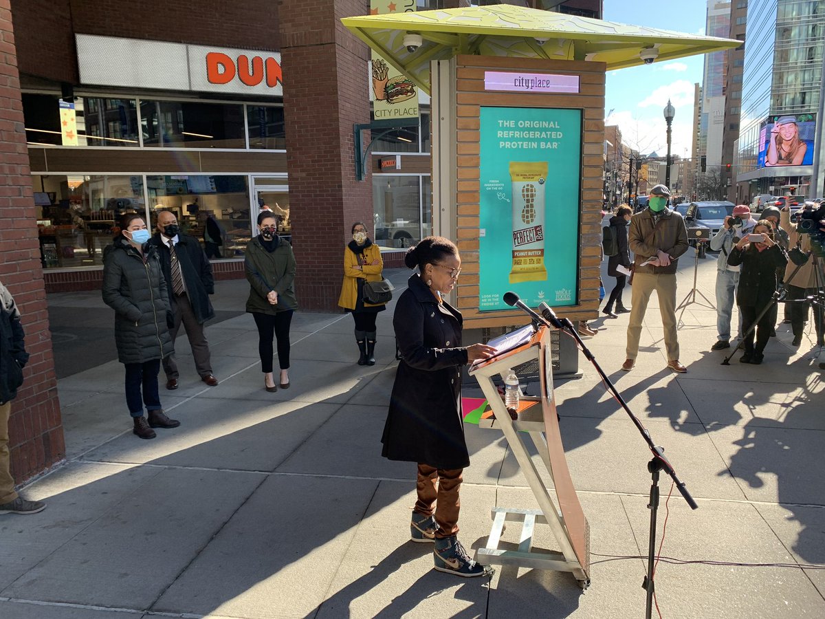 T4MASS's tweet image. .@MayorKimJaney says “We count on essential workers to get us through this pandemic and essential workers count on public transit” #transitisessentialma #bospoli