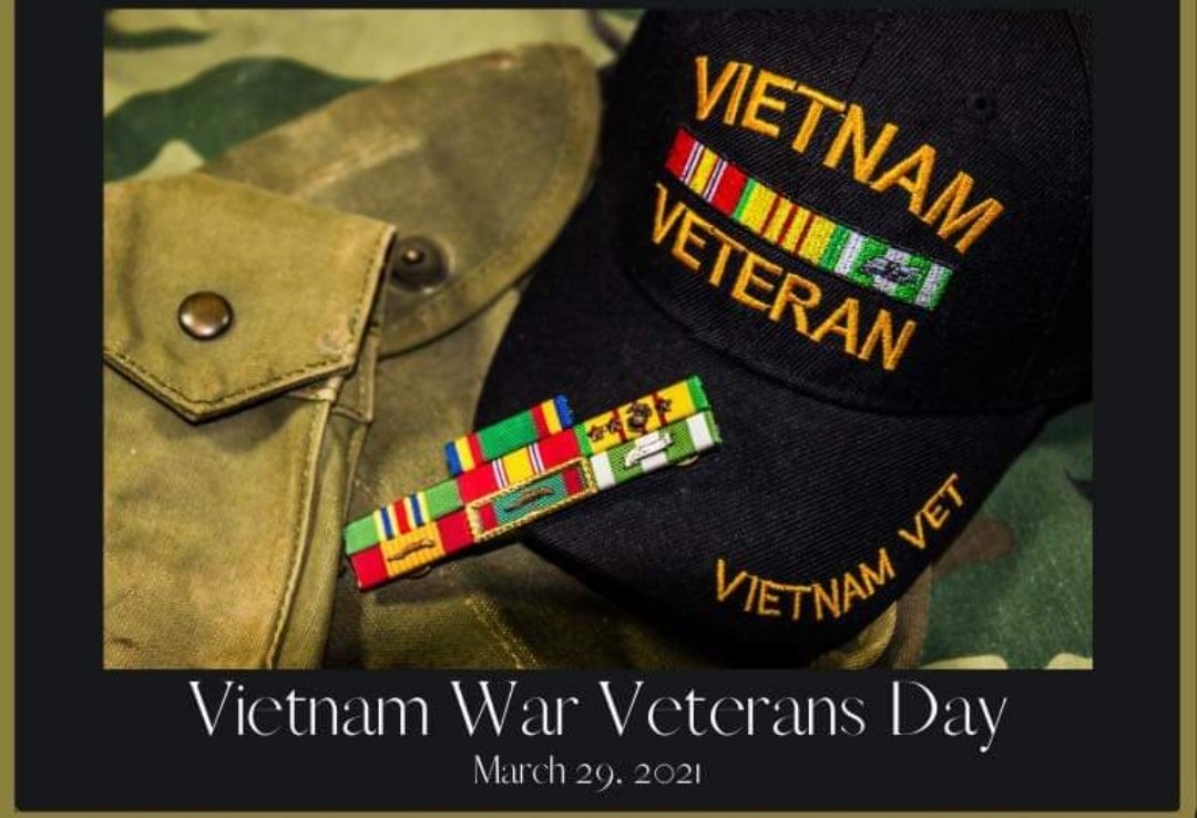 Thank you Vietnam Veterans for your service.