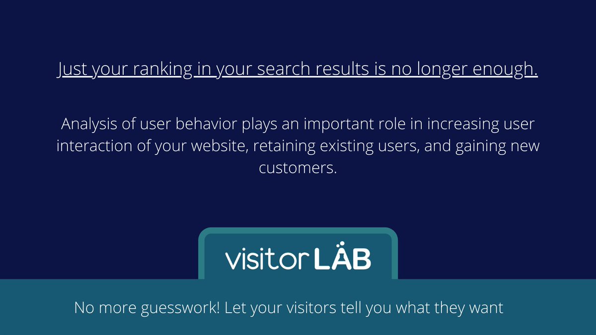 VisitorLab's tweet photo. #GoogleAnalytics #customerexperience #WordPress #WordPressDesign #digitalmarketing #customerfeedback #customersatisfaction #ux #uxresearch #uidesign #customerjouneymap #digitalmarketingservice
 #wordpresswebsite #WordPressDevelopment #Google #wordpresswebsite https://t.co/kys4BITYUV