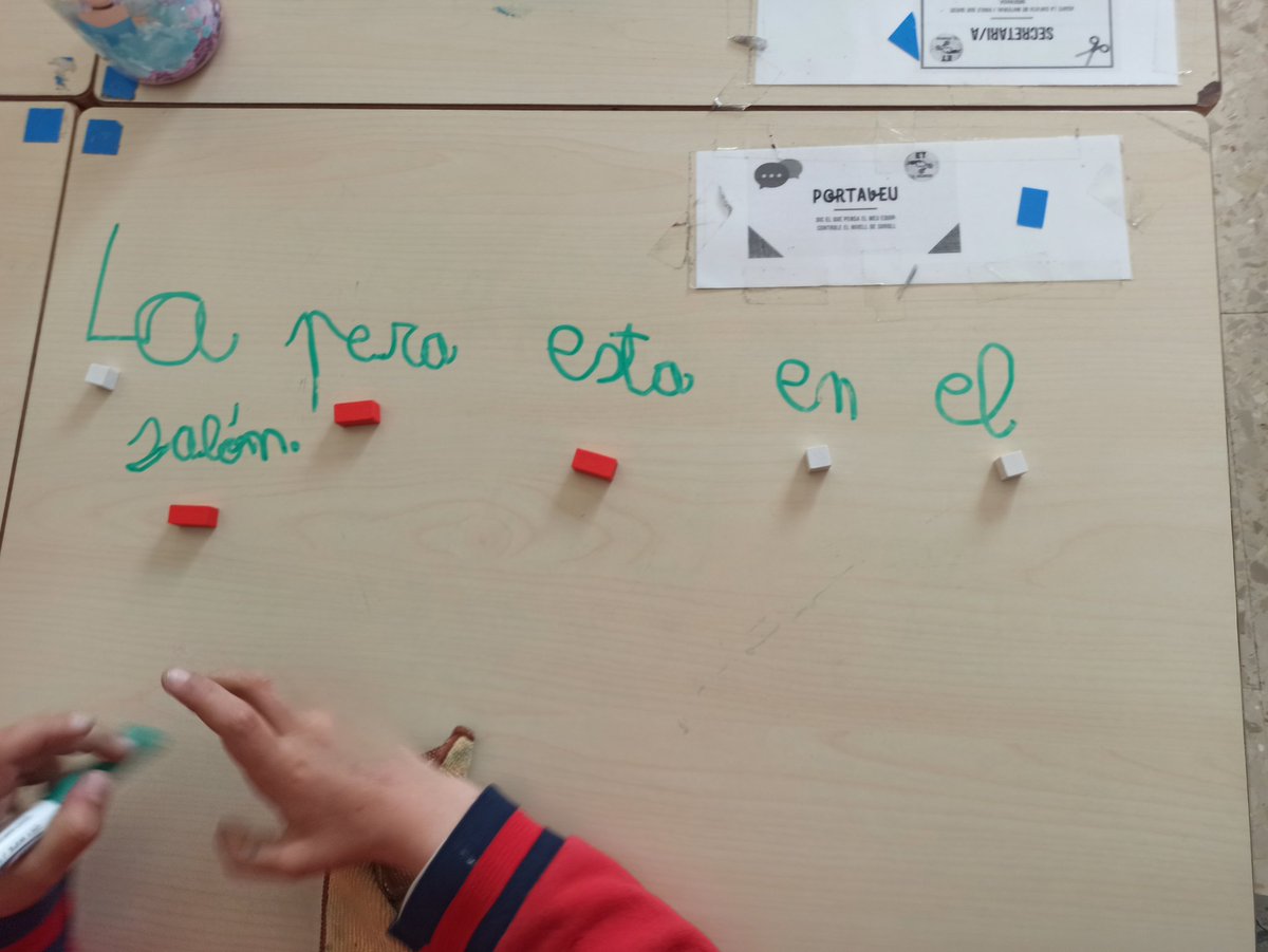 BeatrizCerdan's tweet photo. Regletas y sílabas. Escritura espontánea. https://t.co/YLPU3CyyBq