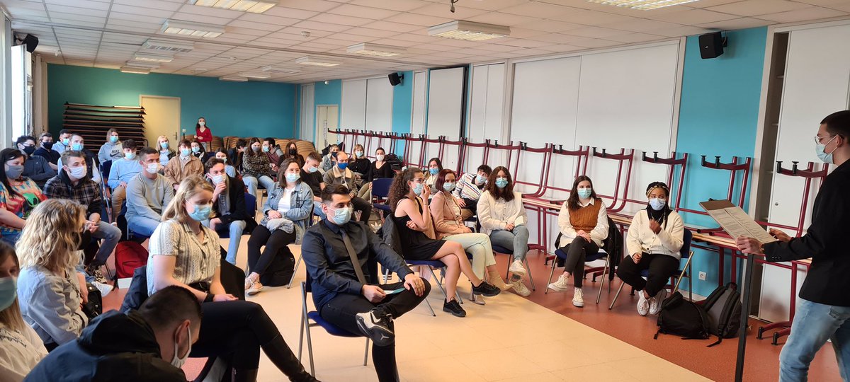 Les douze coups de Brassens se sont bien déroulés cette après-midi en compagnie des premières et deuxièmes années. #btssam #lycée #projet 🌟 🕛