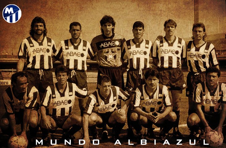 Mundo_Albiazul's tweet photo. El #MundoRetro

Dame los nombres del once de esta plantilla y dinos que recuerdos tienes de este equipo de La Pandilla de los @Rayados del Monterrey

#MundoAlbiazul 🌎🇫🇮 https://t.co/OHbSMSqT3i