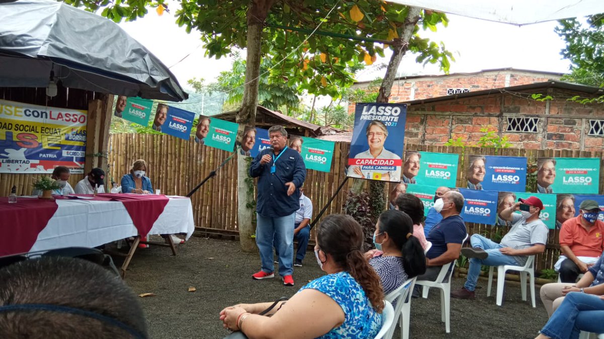 IndConLasso's tweet photo. El Ing. Juan José Pons y el Asambleísta electo @panchojimenezs visitaron Olmedo donde conversaron con dirigentes y expusieron las propuestas de @LassoGuillermo.
#EncontrémonosParaLograrlo #LassoPresidente2021
@KAROLURIBEVELEZ https://t.co/steU9XclnL