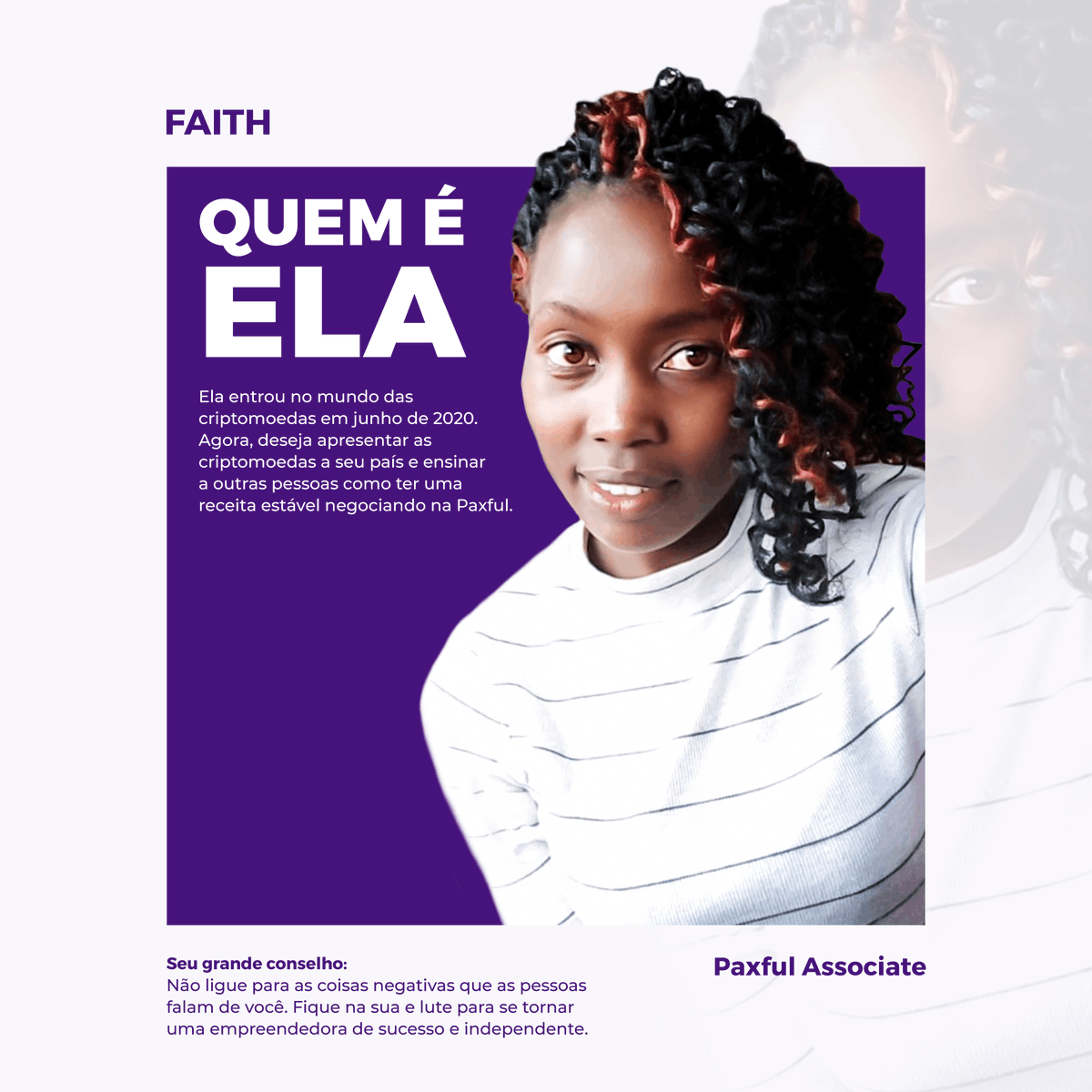 paxful_LATAM's tweet photo. O #PeerProgram da Paxful conta com mulheres empedradas e visionárias que ajudam a comunidade ao mesmo tempo em que desenvolvem sua carreira no ecossistema #cripto. Conheça a história de algumas delas e, se quiser fazer parte, se inscreva aqui: https://t.co/4c6MHjyqTm https://t.co/Rhkp45o6HG