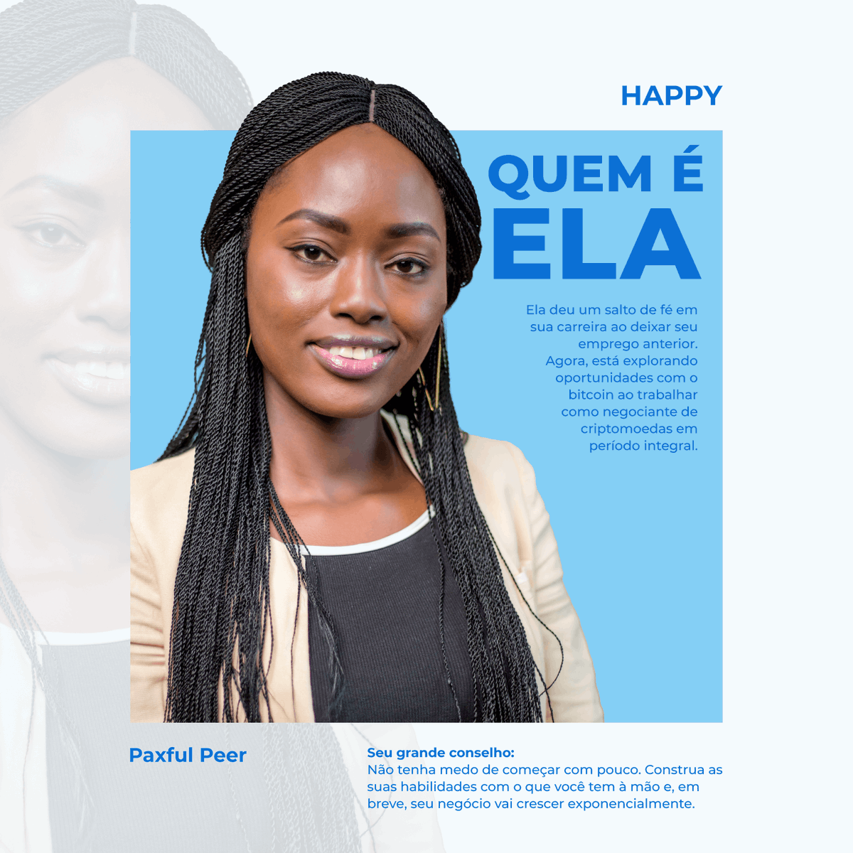 paxful_LATAM's tweet photo. O #PeerProgram da Paxful conta com mulheres empedradas e visionárias que ajudam a comunidade ao mesmo tempo em que desenvolvem sua carreira no ecossistema #cripto. Conheça a história de algumas delas e, se quiser fazer parte, se inscreva aqui: https://t.co/4c6MHjyqTm https://t.co/Rhkp45o6HG