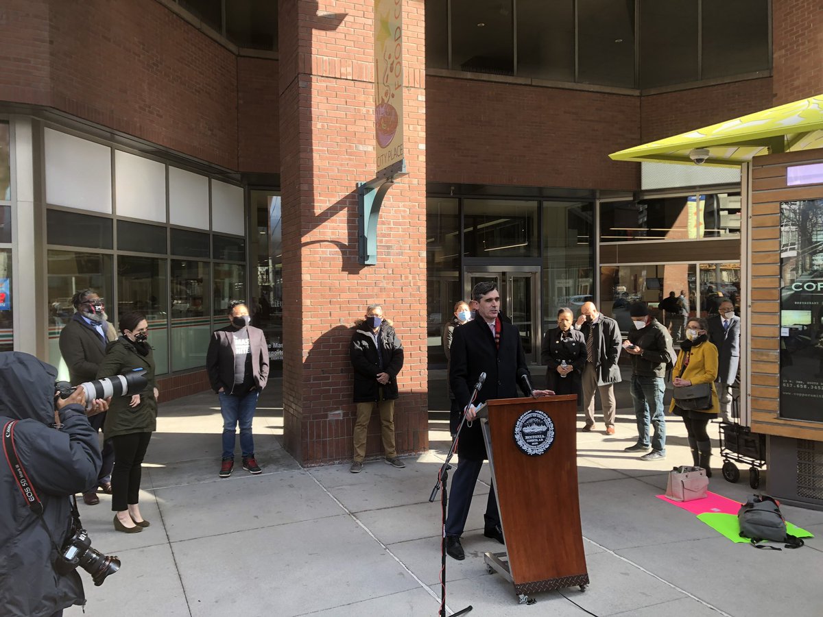 T4MASS's tweet image. .Thank you to everyone that participated in today’s press conference. We are asking the @MBTA to vote today to fully fund and restore services! #transitisessentialma  #mapoli