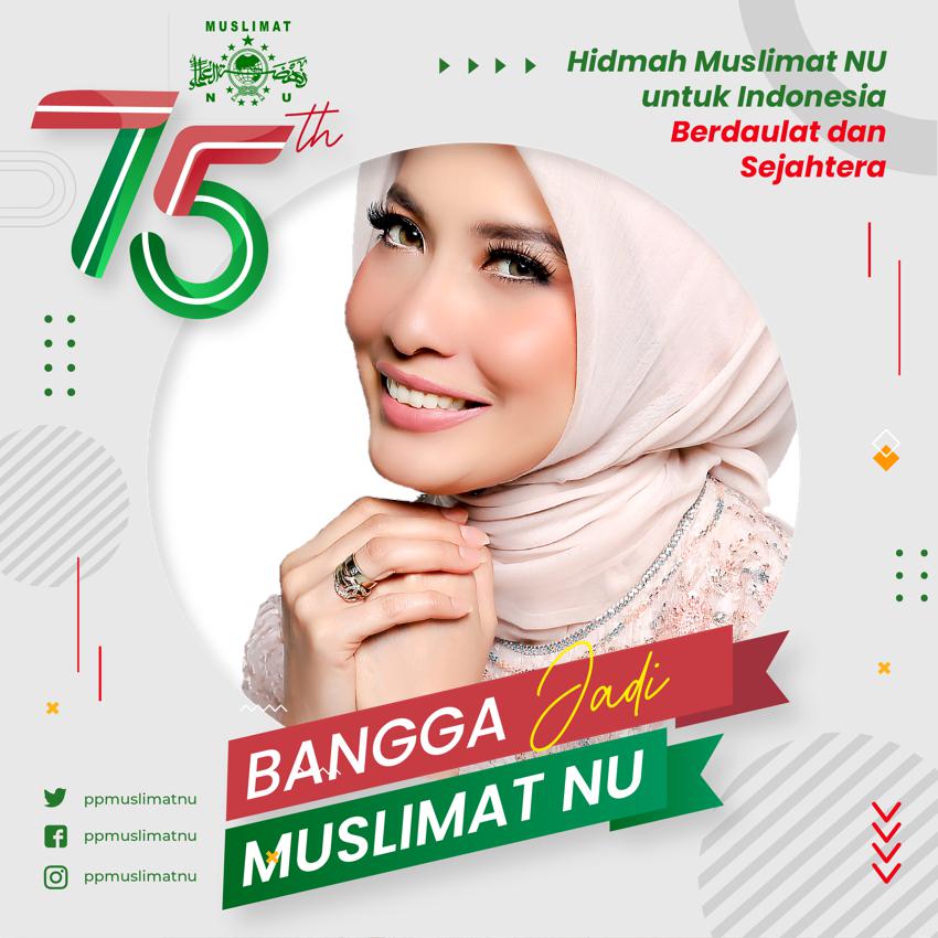 Selamat Harlah Muslimat NU ke-75th
"Khidmah Muslimat NU untuk Indonesia Berdaulat dan Sejahtera"
cc. <a href="/Muslimat_NU/">Muslimat NU</a> <a href="/KhofifahIP/">Khofifah Indar Parawansa</a>