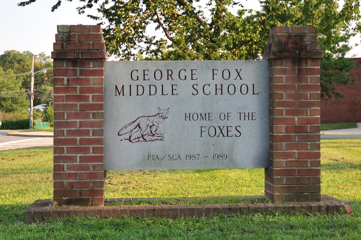 AACountySchools's tweet photo. Public can submit suggestions for new name for George Fox Middle School
https://t.co/YtJdUMJJnr https://t.co/TTBQmB0jUj