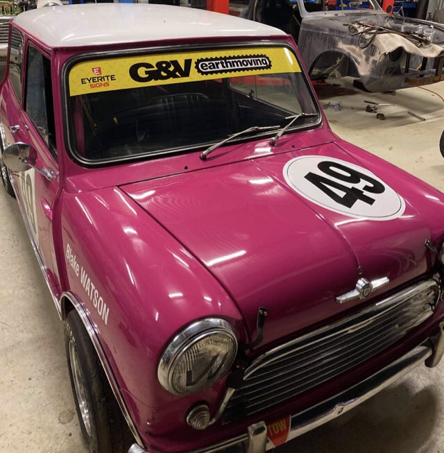 bren_c_f's tweet photo. @LeahRebeccaUK @FAFBulldog @vividcloudofwat @MinxGenie Tuff Pink. New season. New Sponsors for @WAHTCC 
🏁🦩🏁 https://t.co/7DzWy4gKU7