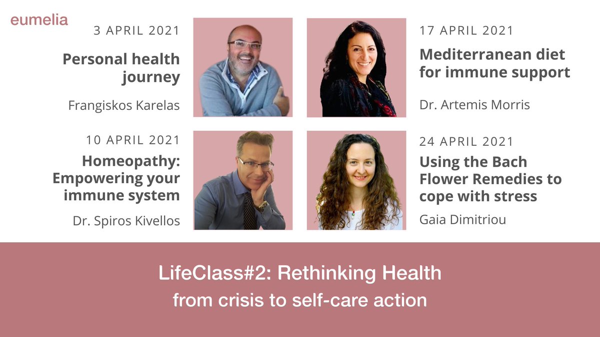 LifeClass#2 is here! 🍏 Rethinking health - eepurl.com/hus-HH