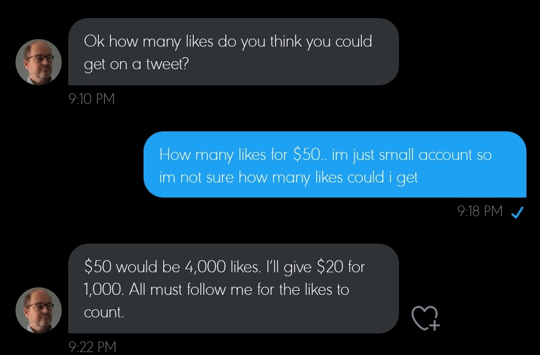 Hello .. I got a RT deal from <a href="/JamesB_65/">Tito James 6️⃣5️⃣🎹</a> ..
$50usd for 4k likes and $20 usd for 2k likes..
all proceeds will go to <a href="/DOHSquad/">DOHminationSquad 🐧</a> to help on DKS1 digitals.. 

Please help like and retweet 🙏🙏🙏 Thank you.