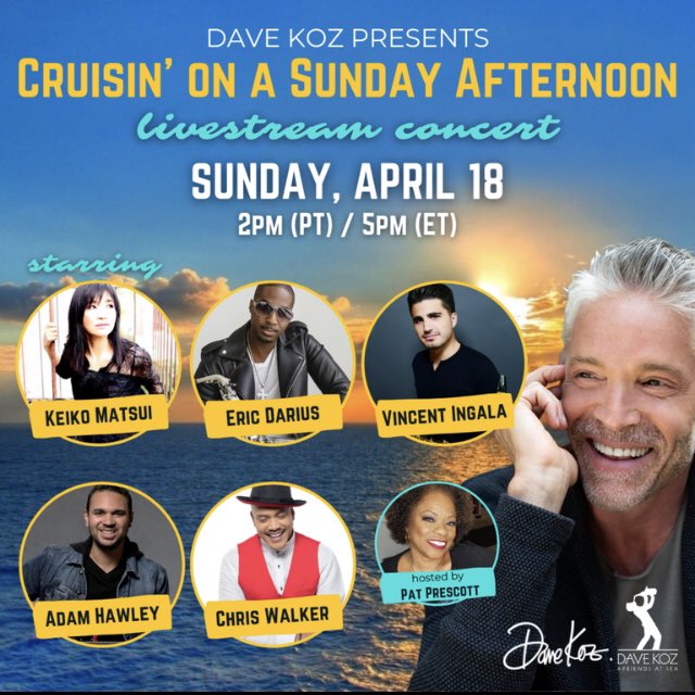 Get ready to cruise! Sunday, April 18.
