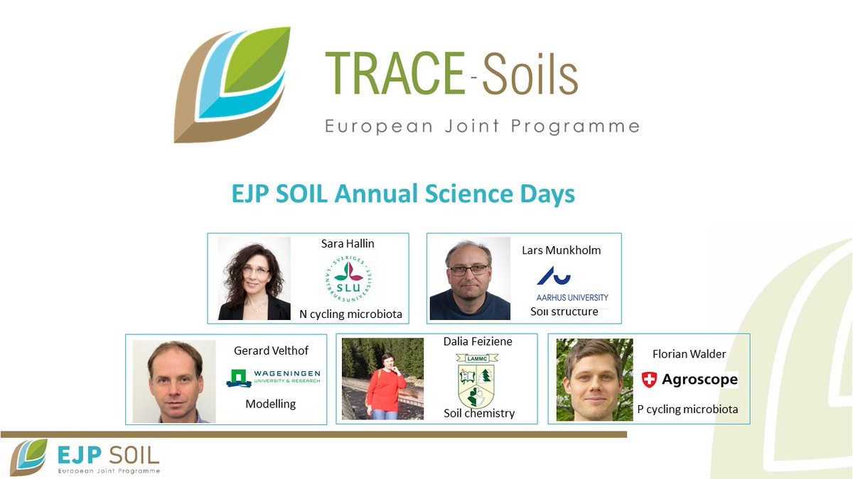 TraceSoils's tweet photo. If you enjoyed today #EJPSOILScienceDays and want to know more about trade-offs between #soil #carbon #sequestration and #GHG emissions or #nitrogen losses, don't miss our session tomorrow with keynote speakers Sara Halin & Lars Munkholm @EJPSOIL https://t.co/FaPqug4HBs