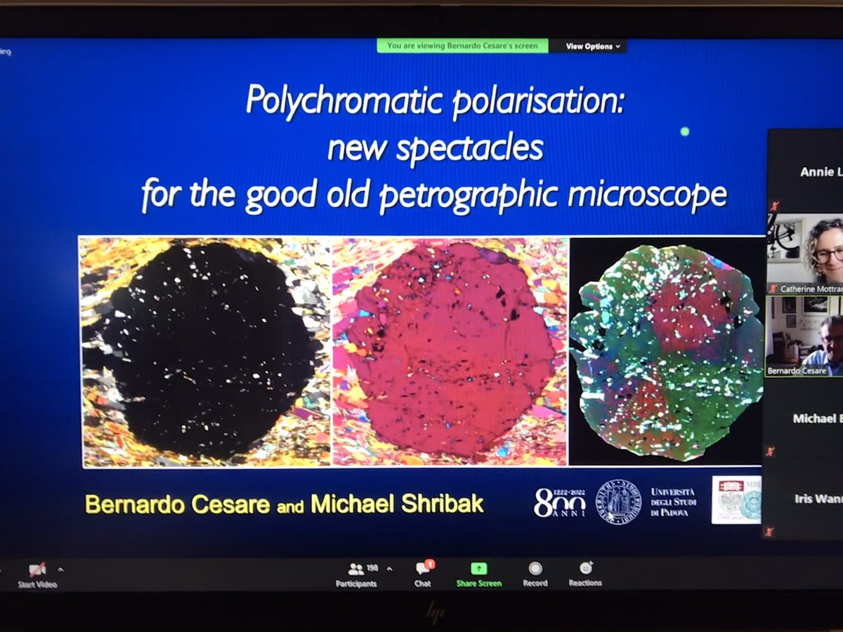 AnnieRoseex's tweet photo. After a great perspective talk by Mike Brown on 40 years of metamorphic studies, itβs seems only right that the first research talk shows the best mineral, garnet #MSG21 #metamorphicstudies #garnet #keytomyheart https://t.co/KedxDSlUu3