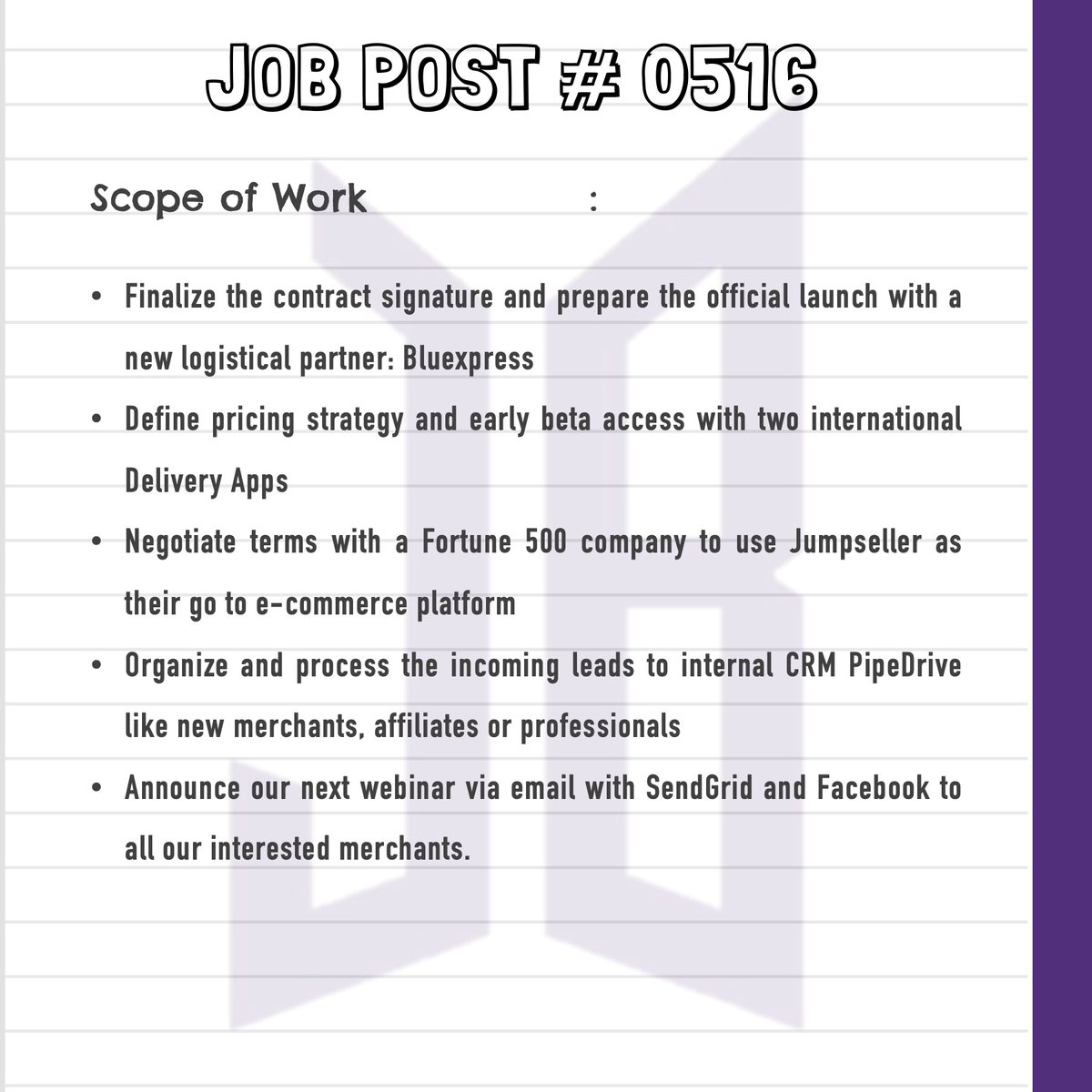 BTSARMYJobBoard's tweet photo. #BAJBChile
SANTIAGO, CHILE
https://t.co/gE9PnoXBQA
ARMYs, kindly contact the job poster / hiring party directly for more information.
Good luck! π https://t.co/PMWXuLUws1