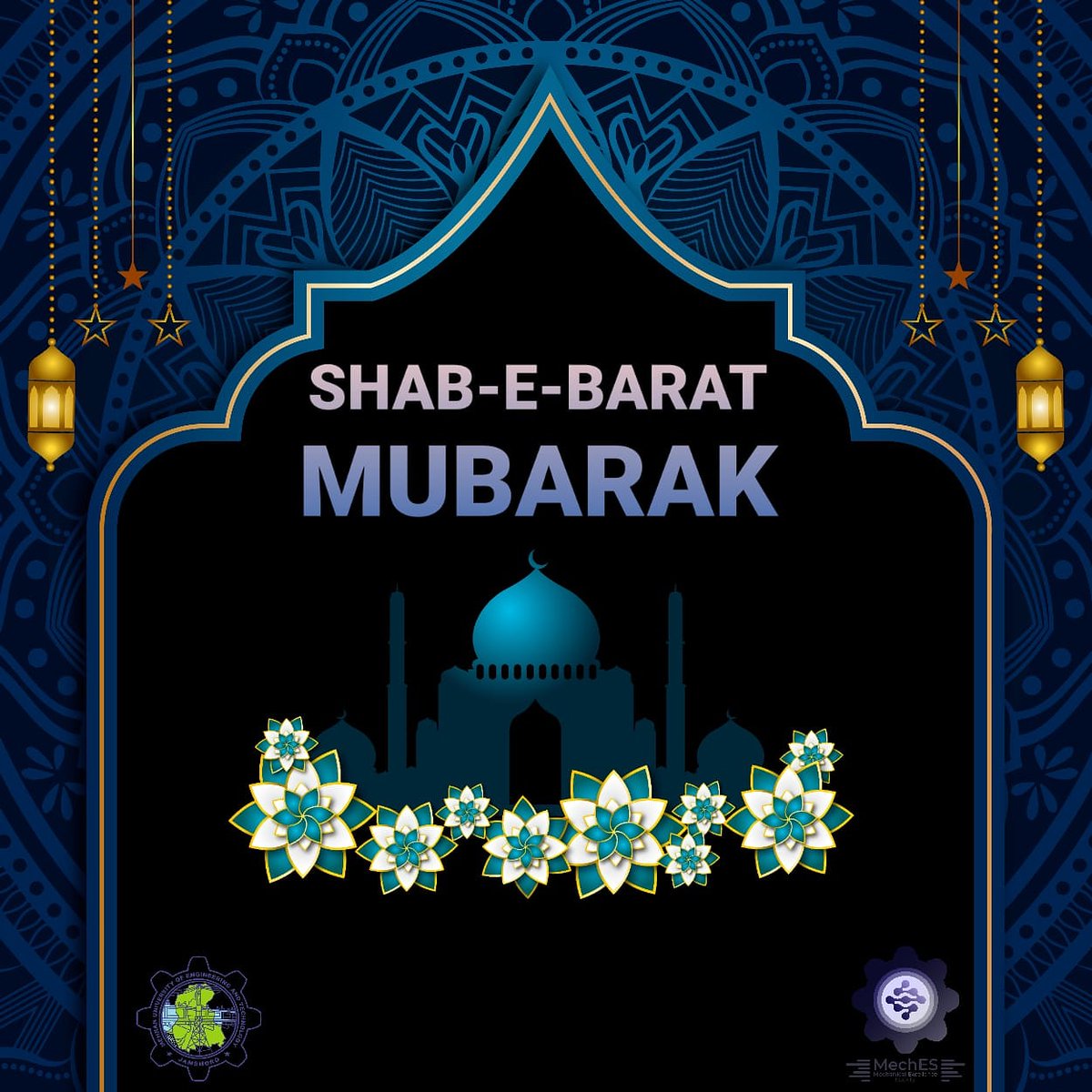 mechES_Official's tweet photo. MechES wishes you all a blessed and contend SHAB-E-BARAT
Let's pray for Humanity and forgive each other on this beautiful night
May this night brings piousness in our lives and make us a more positive Muslim. Amen🤲
#Shab_E_Barat
#Shab_e_Tauba
#TeamMechES
@MUETPK https://t.co/hCRATN4rSa